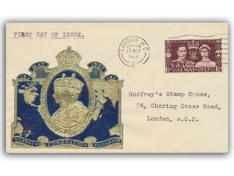 1937 Coronation, London WC slogan