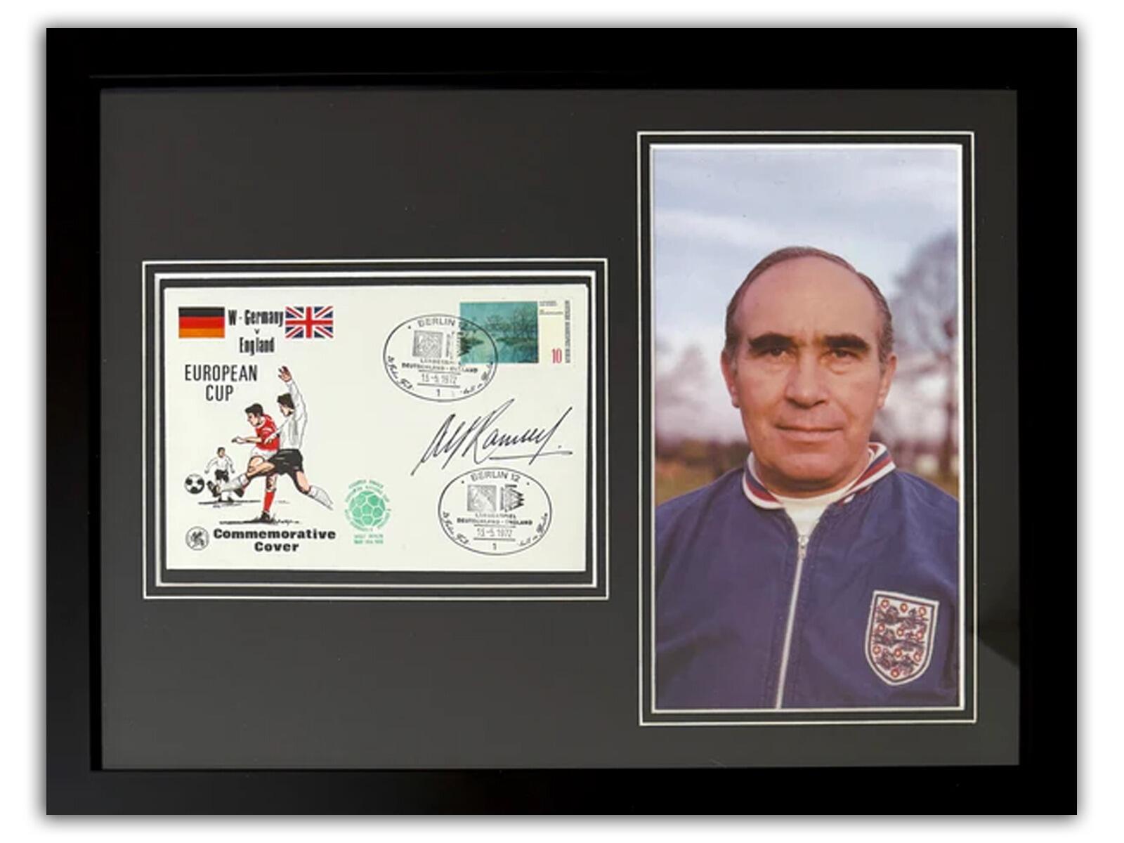 Alf Ramsey Autograph | Framed Collectable