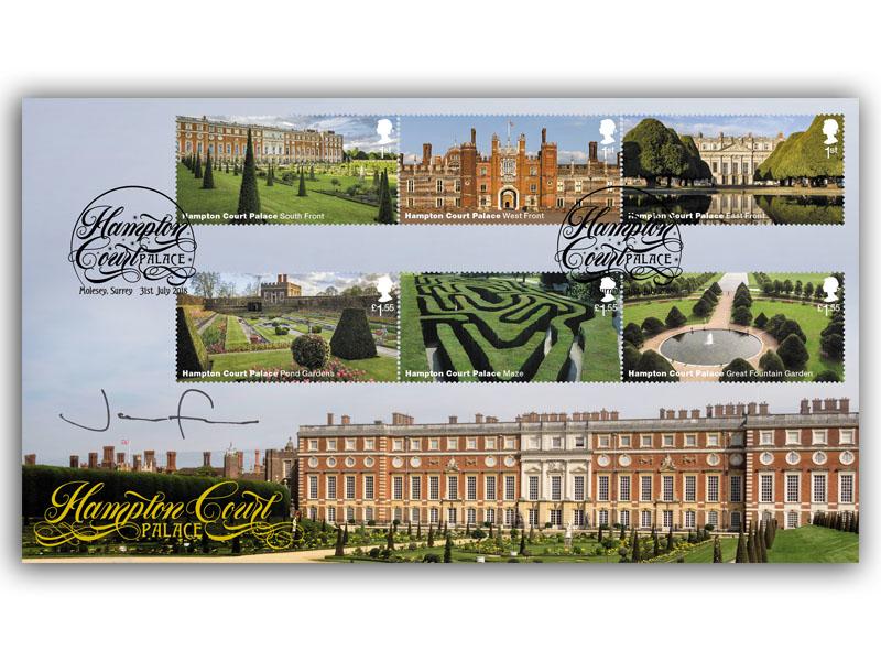 Hampton Court Palace, signed Dr Jonathan Foyle