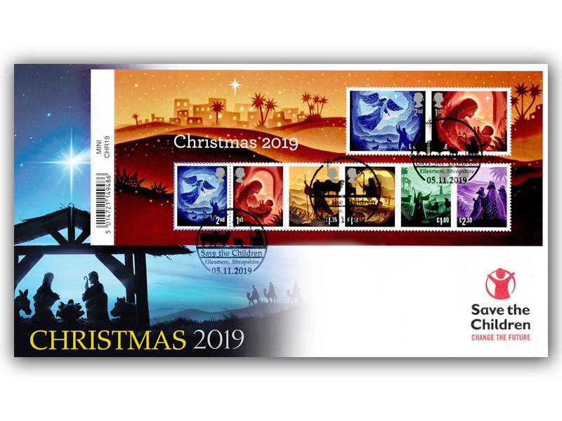 Christmas 2019 Barcode Miniature Sheet Cover