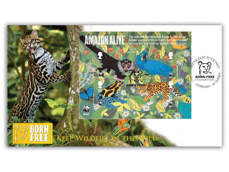 World Wildlife Fund Miniature Sheet Cover