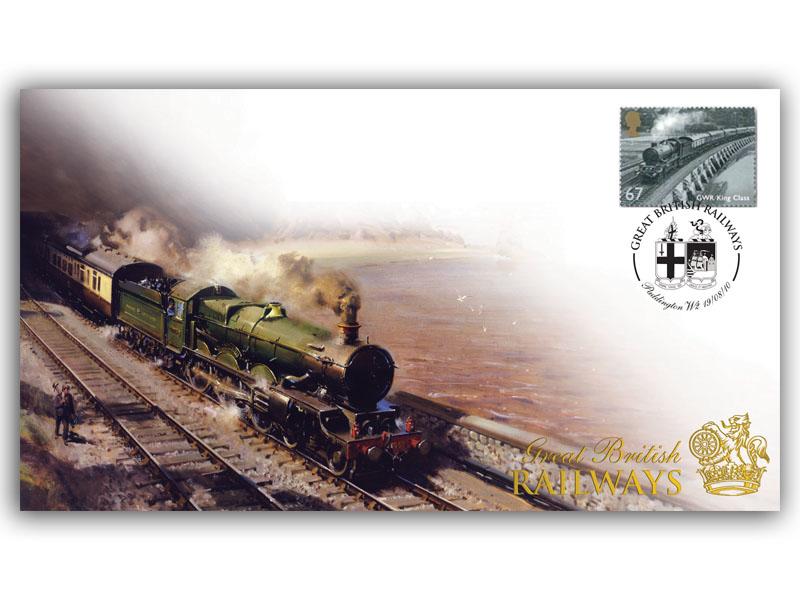 2010 Celebrating Great British Railways - Great Western Railway, Paddington postmark