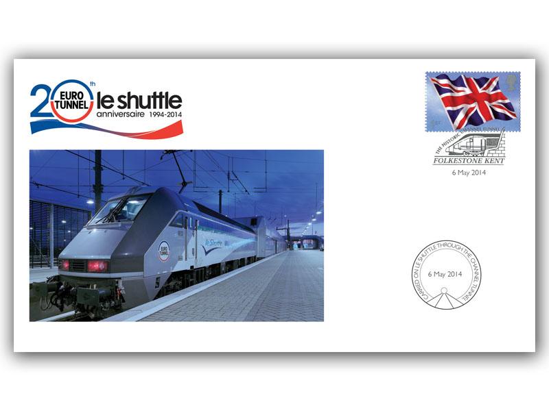 Channel Tunnel 20th Anniversary carried cover