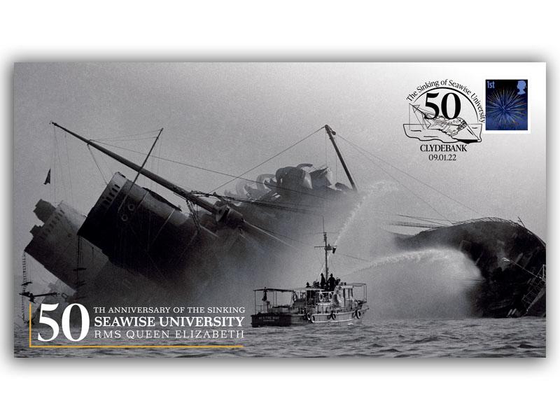 Sinking of Seawise University, RMS Queen Elizabeth, 50th Anniversary