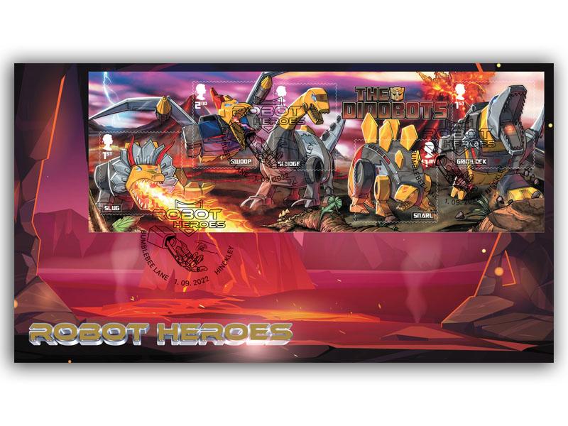 Transformers Dinobots Miniature Sheet cover