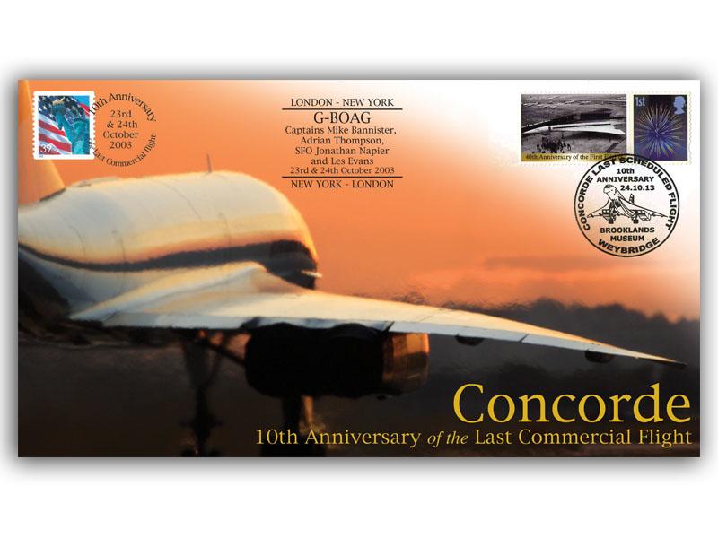 London to New York Concorde Final Flight, 10th Anniversary