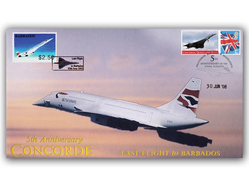 Concorde London to Barbados Final Flight, 5th Anniversary