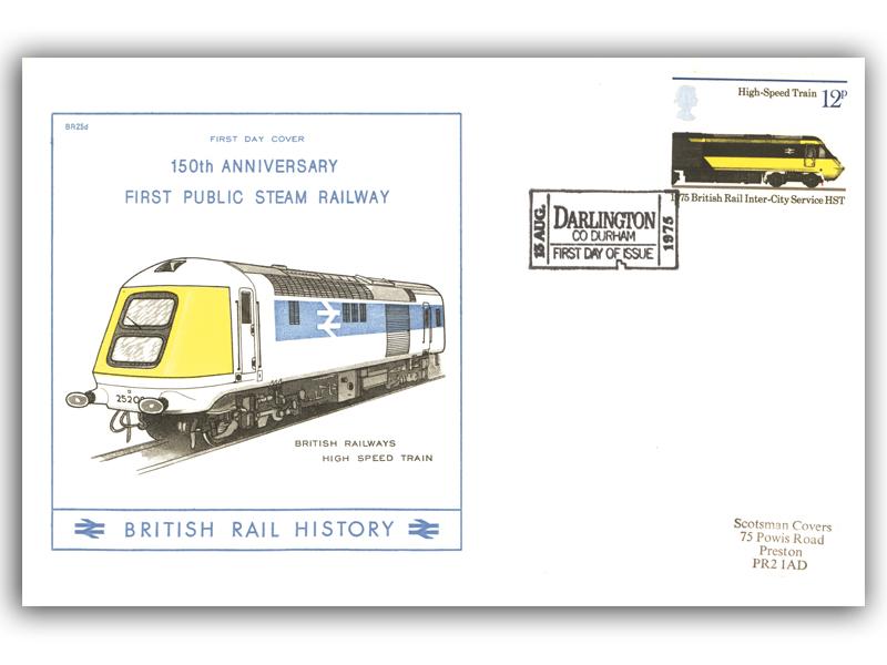 1975 150th Anniversary of the First Public Steam Railway - Darlington