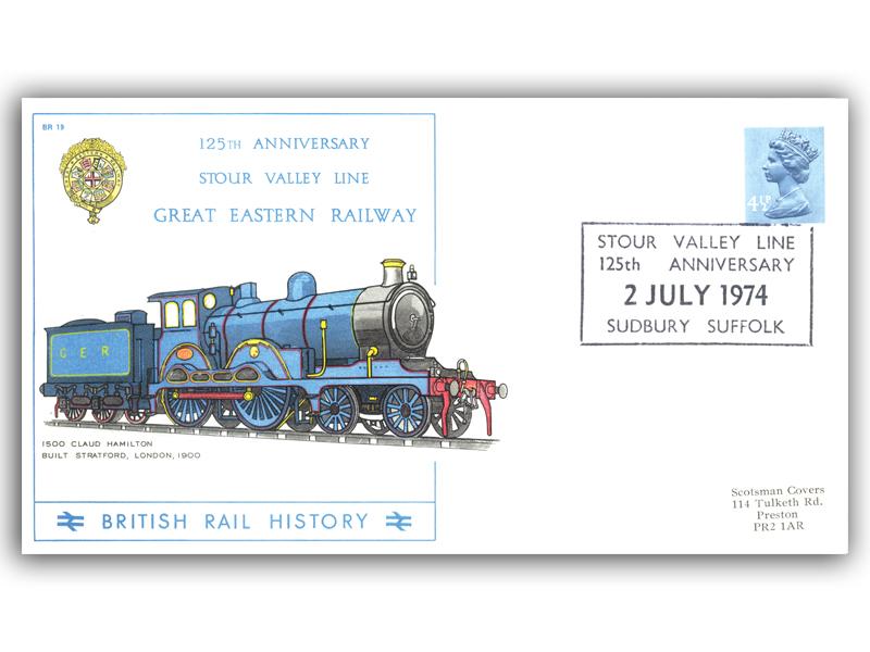 1974 125th Anniversary of the Stour Valley Line