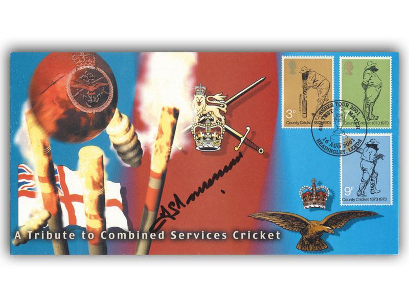 Fred Trueman signed 2001 Cricket cover