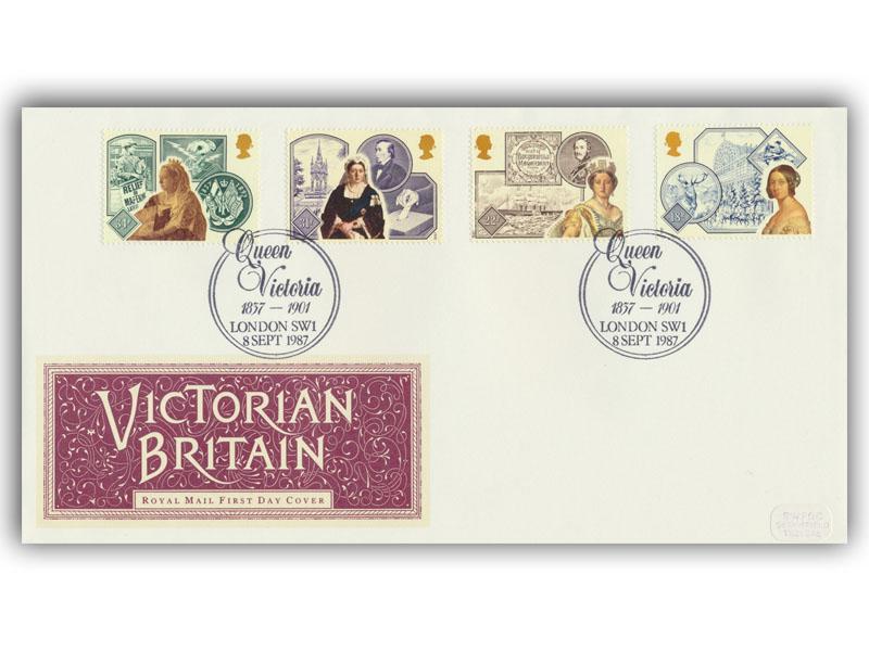 1987 Victorian Britain First Day Cover