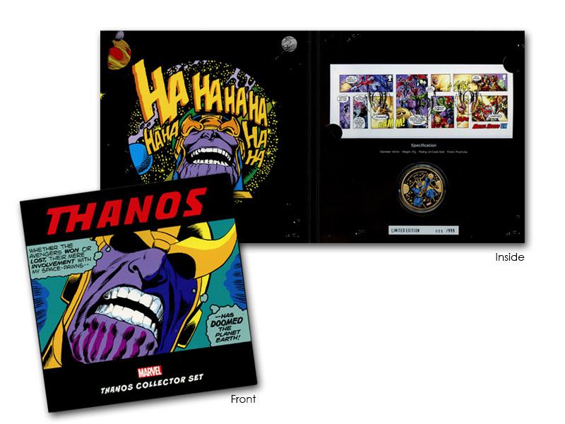 Thanos Official Marvel Medal