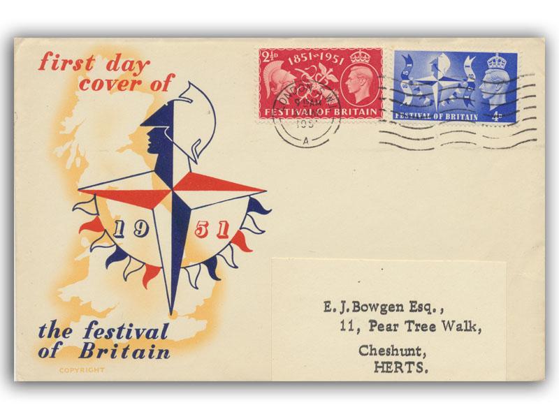 1951 Festival, London SW1 slogan