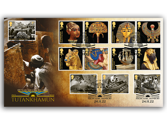 Tutankhamun - Ultimate Full-Set First Day Cover