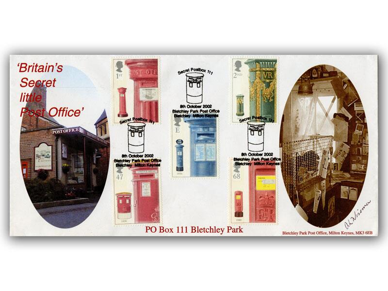 2002 Postboxes, Bletchley Park official