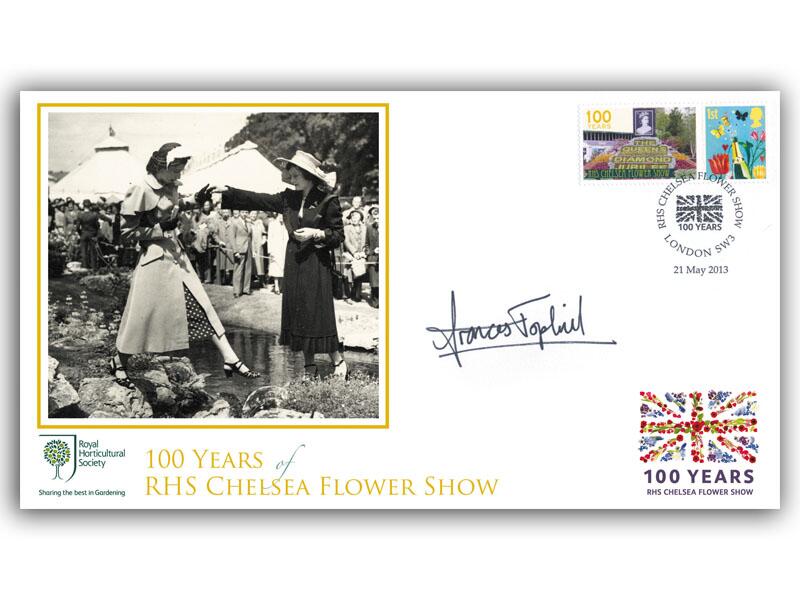 2013 100 Years of RHS Chelsea Flower Show, signed Frances Tophill