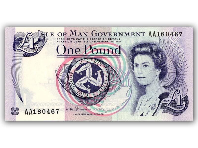Isle of Man £1 Banknote