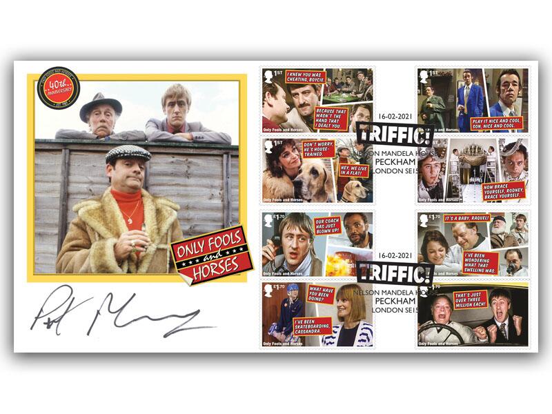 Only Fools and Horses, signed Mickey Pearce