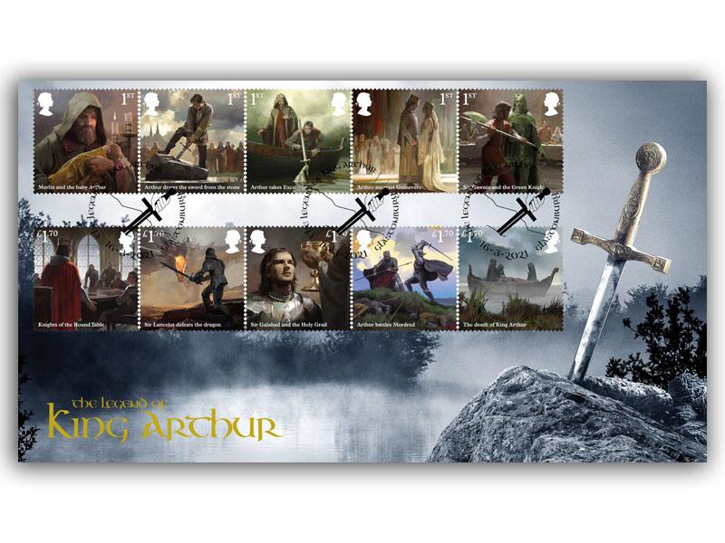 2021 Legend of King Arthur, pair of Covers