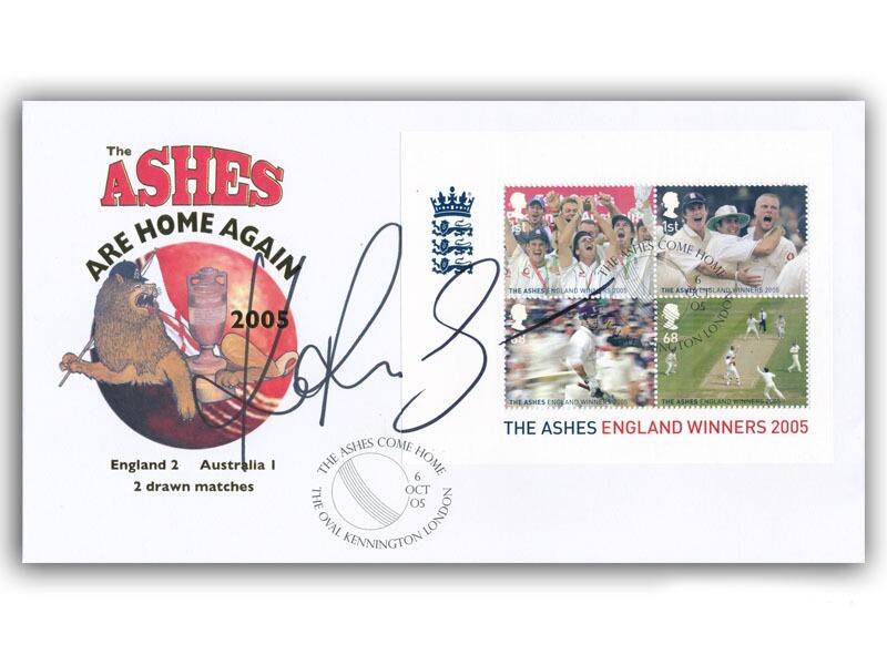 The Ashes Are Home Again, signed Kevin Pietersen