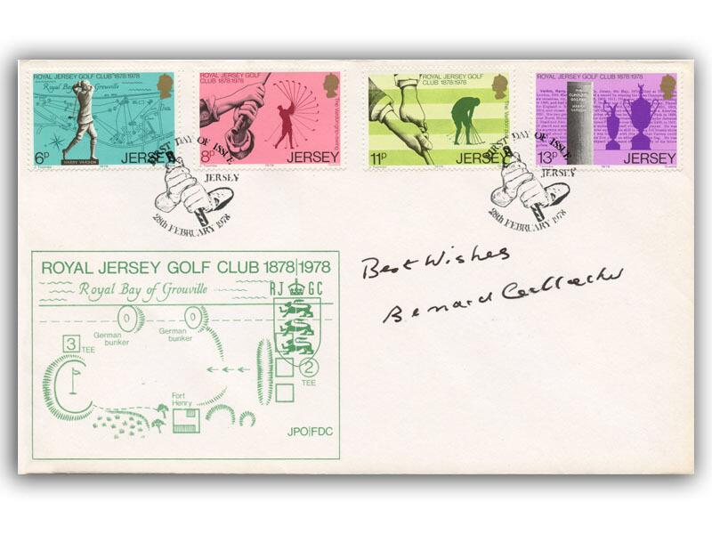 Bernard Gallacher signed 1978 Golf cover