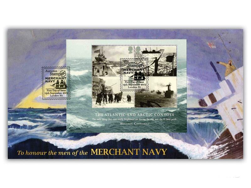 Merchant Navy, Stampex postmark