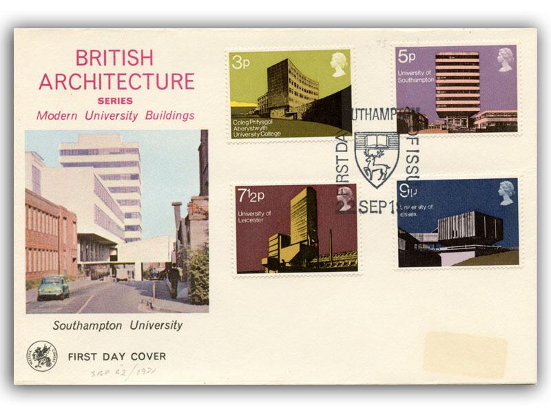1971 University, Southampton postmark