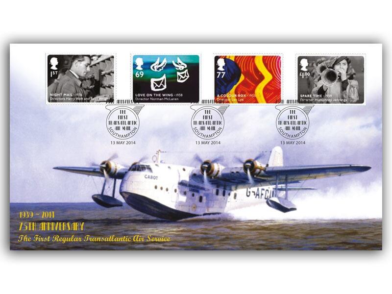 2014 Great British Film Stamps from Miniature Sheet