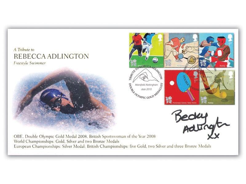 Olympic and Paralympic Games - Signed Rebecca Adlington
