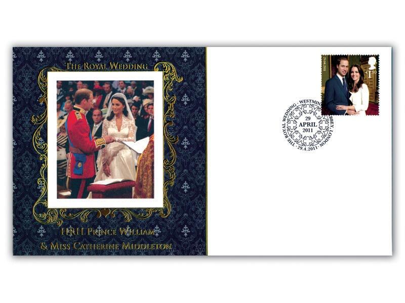 Royal Wedding, single stamp, Westminster