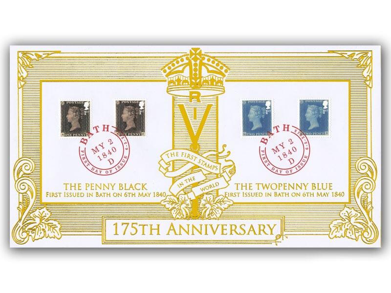 2015 175th Anniversary of the Penny Post, Bath May 2d 1840