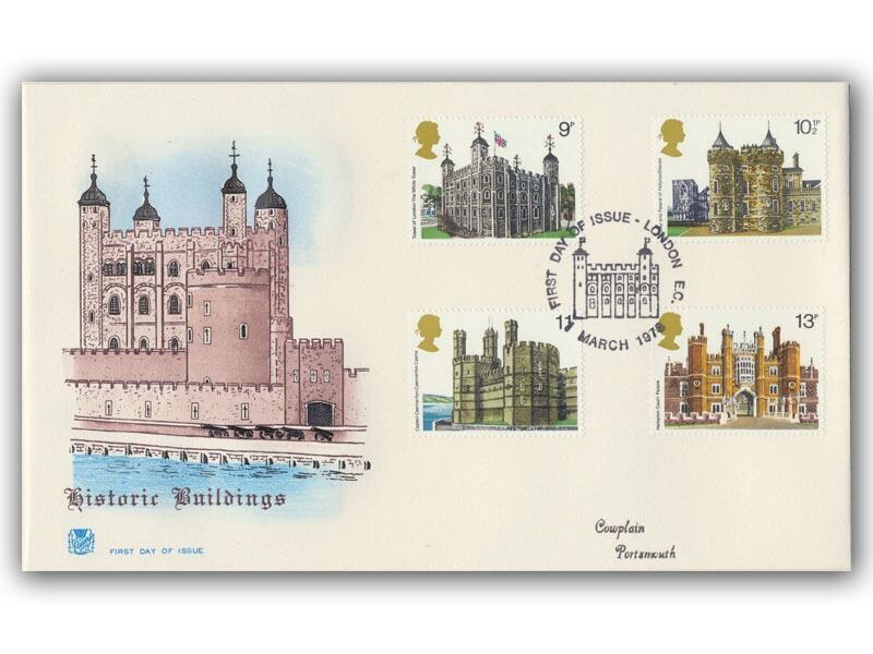 1978 Historical Buildings, London EC postmark
