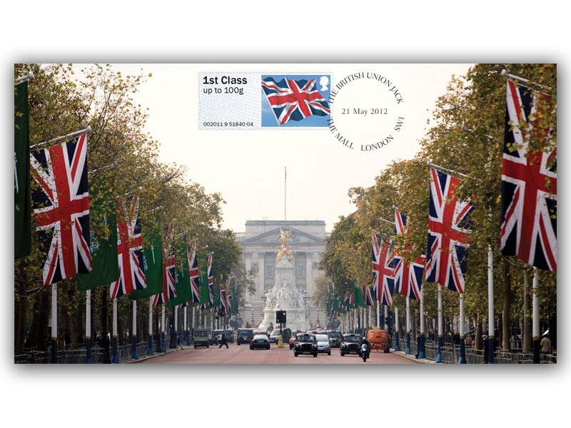 Post and Go - Union Flag Stamp Cover