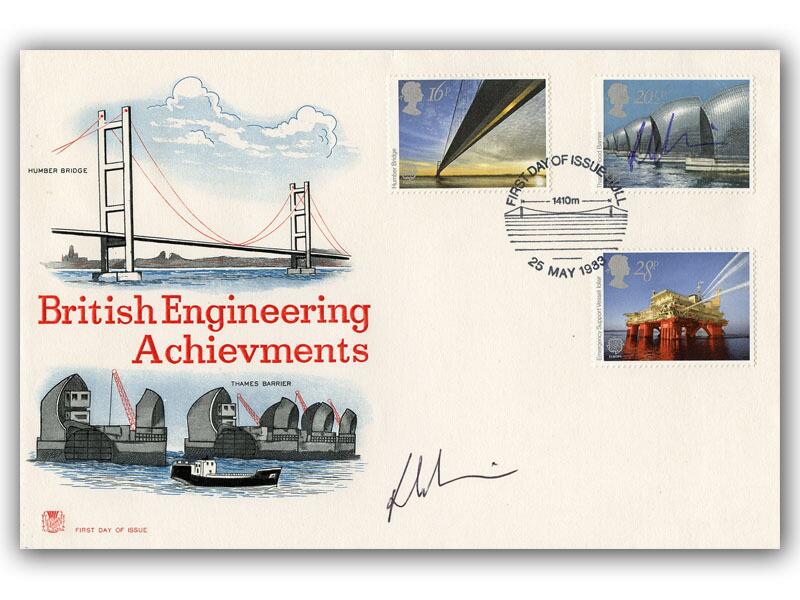 Richard Tappin signed 1983 Engineering cover