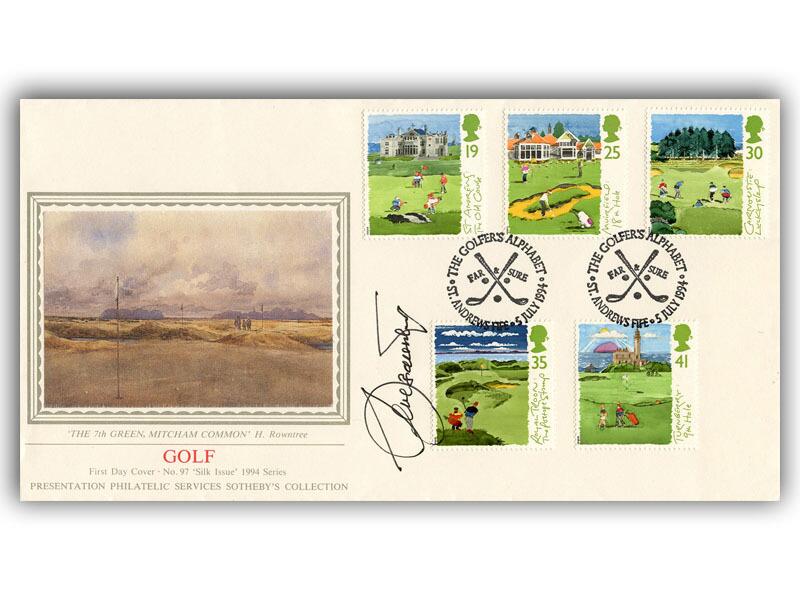 Seve Ballesteros signed 1994 Golf cover No.97