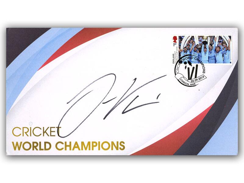 James Vince signed 2019 World Cup cover