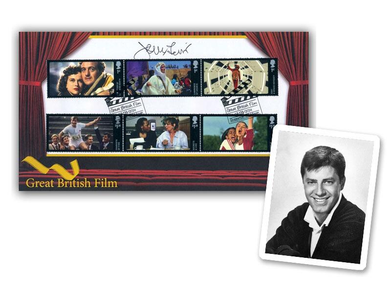 2014 Great British Film Stamps cover, signed by Jerry Lewis