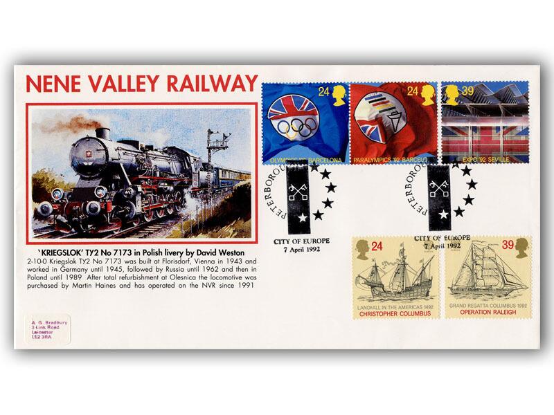 1992 Europa, Nene Valley Railway official