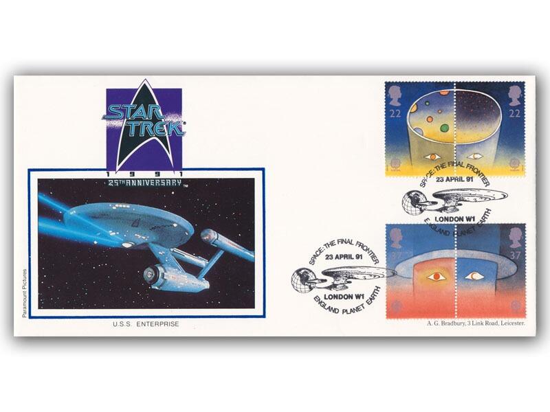 1991 Space, Star Trek Final Frontier, Bradbury official