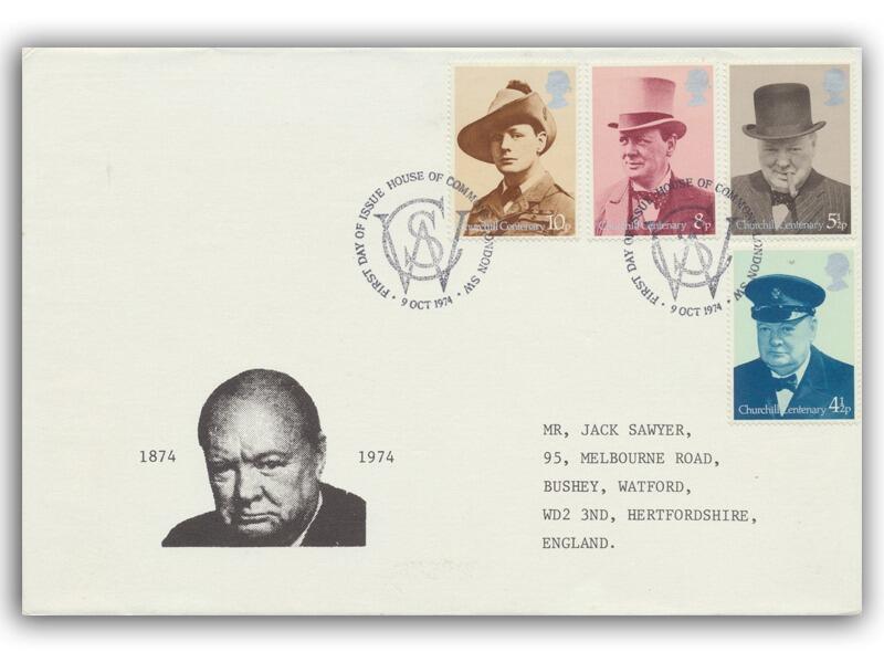 1974 Churchill, Blenheim FDI, Jack Sawyer cover