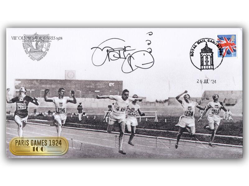 Paris Olympics 1924-2024, signed Mark Foster