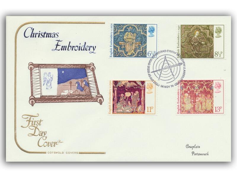1976 Christmas, Bethlehem FDI special, Cotswold cover
