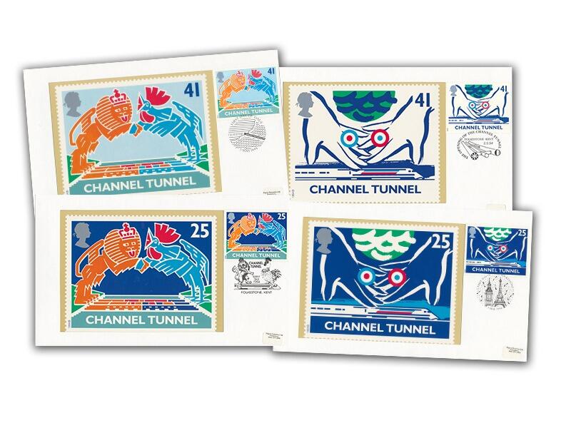 Channel Tunnel Set of 4