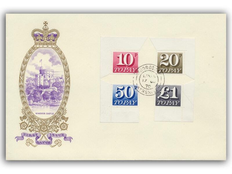 1970 Postage Dues, Ayrshire CDS