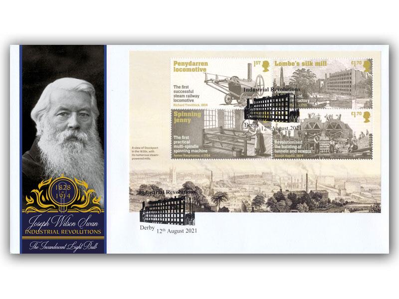 Industrial Revolution, 'Stockport View' Pane, Derby