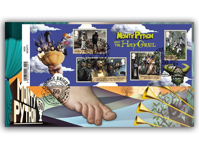 Monty Python Barcoded Miniature Sheet
