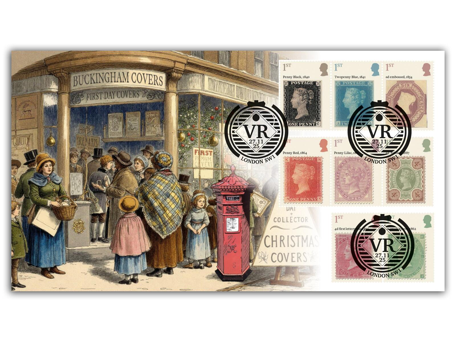 Buckingham Covers Collectible First Day Covers Stamps