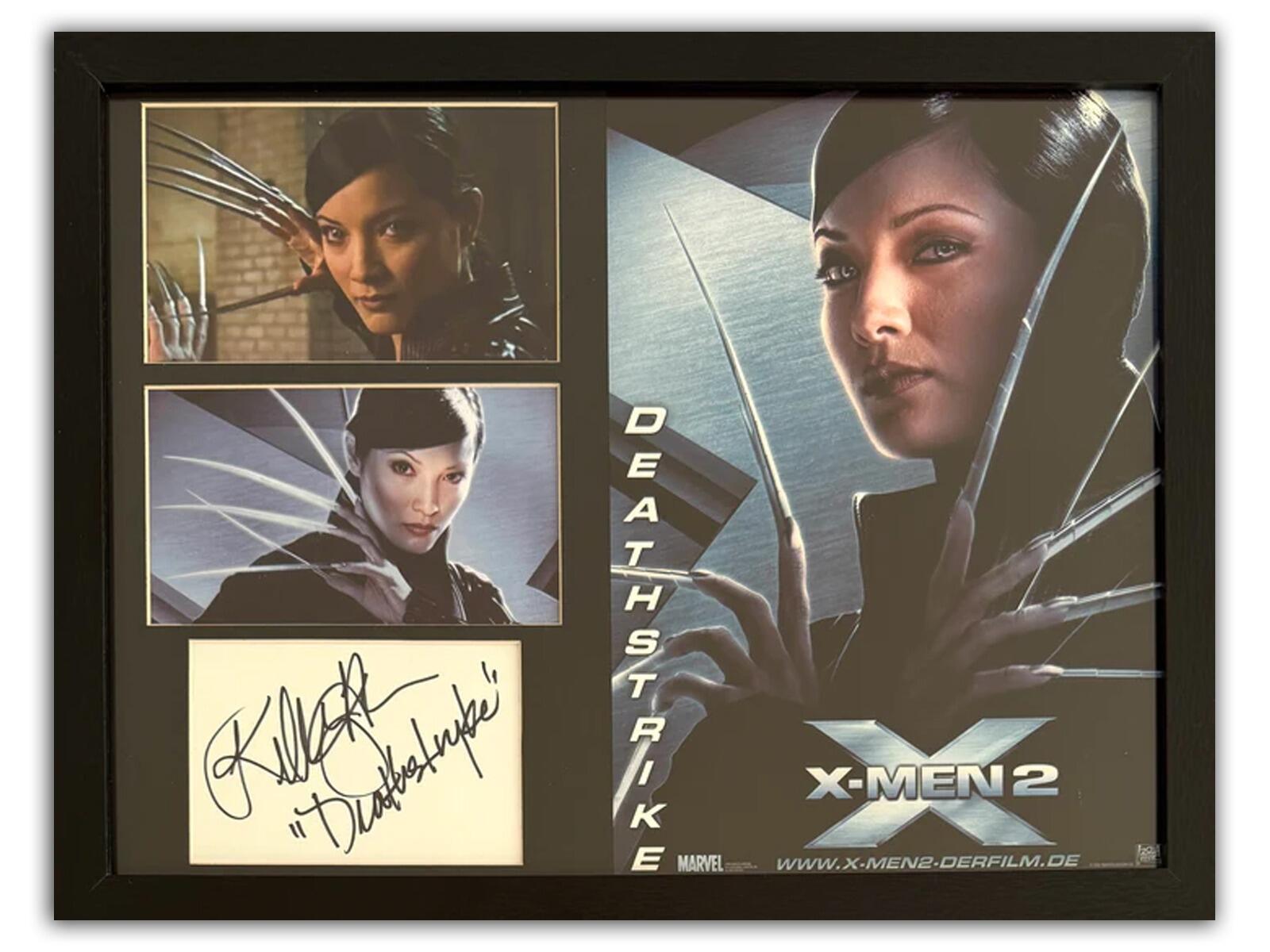 Kelly Hu Autograph | X-Men Framed Collectible