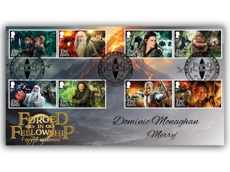 Lord of the Rings Collectible | Signed 'Merry' Dominic Monaghan