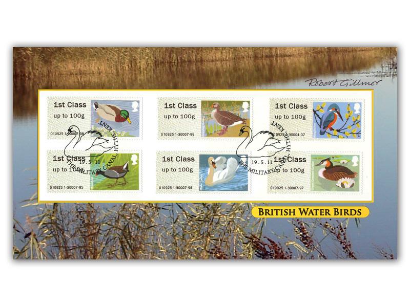 Post & Go - Water Birds Machine Stamps